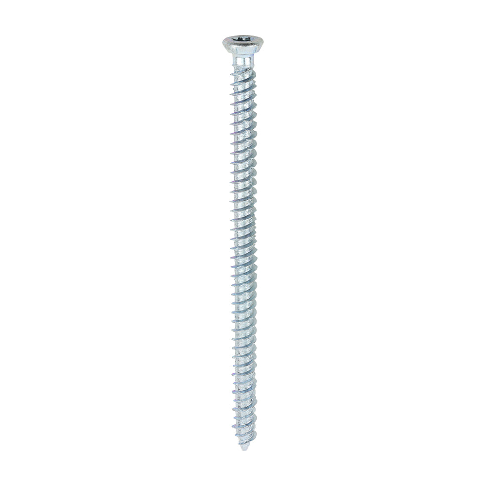 Frame Concrete Screw 7.5mm Zinc (100 pieces)