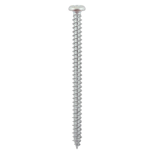 Pan Head Frame Concrete Screw 7.5mm (100pcs plus bit)