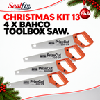 4 x BACHO Toolbox Saw - Christmas Kit 13