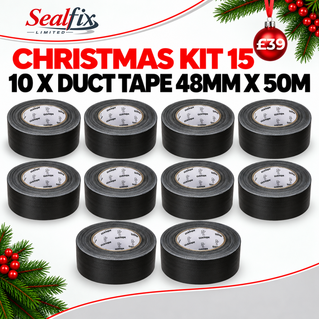 10 x Duct Tape 48MM X 50M  - Christmas Kit 15