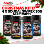 4 x SOUDAL Swipex 300 Multi Wipes - Christmas Kit 17