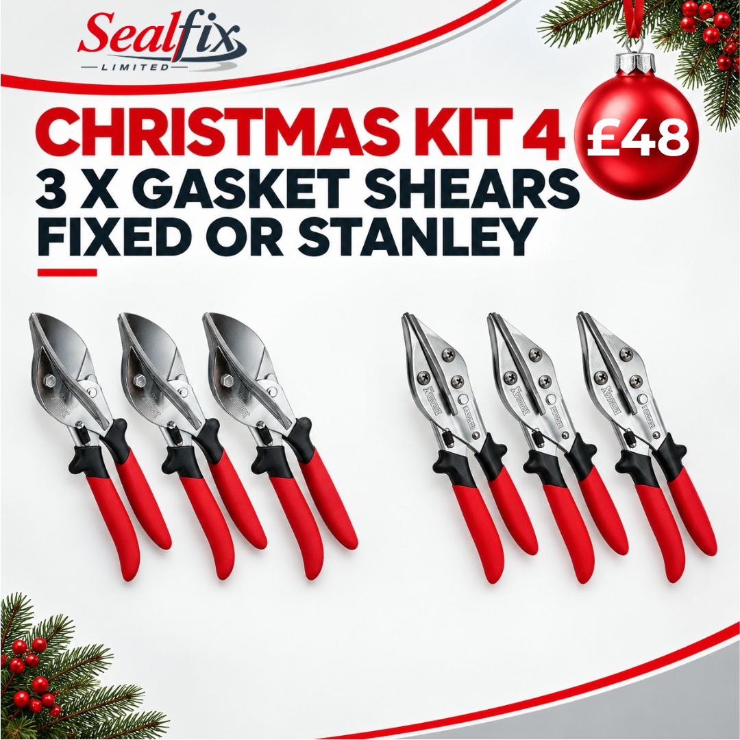 3 x Gasket Shears - Christmas Kit 4