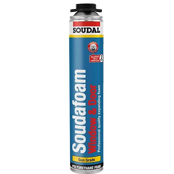 SOUDAL SOUDAFOAM Window & Door Gun Grade 750ml