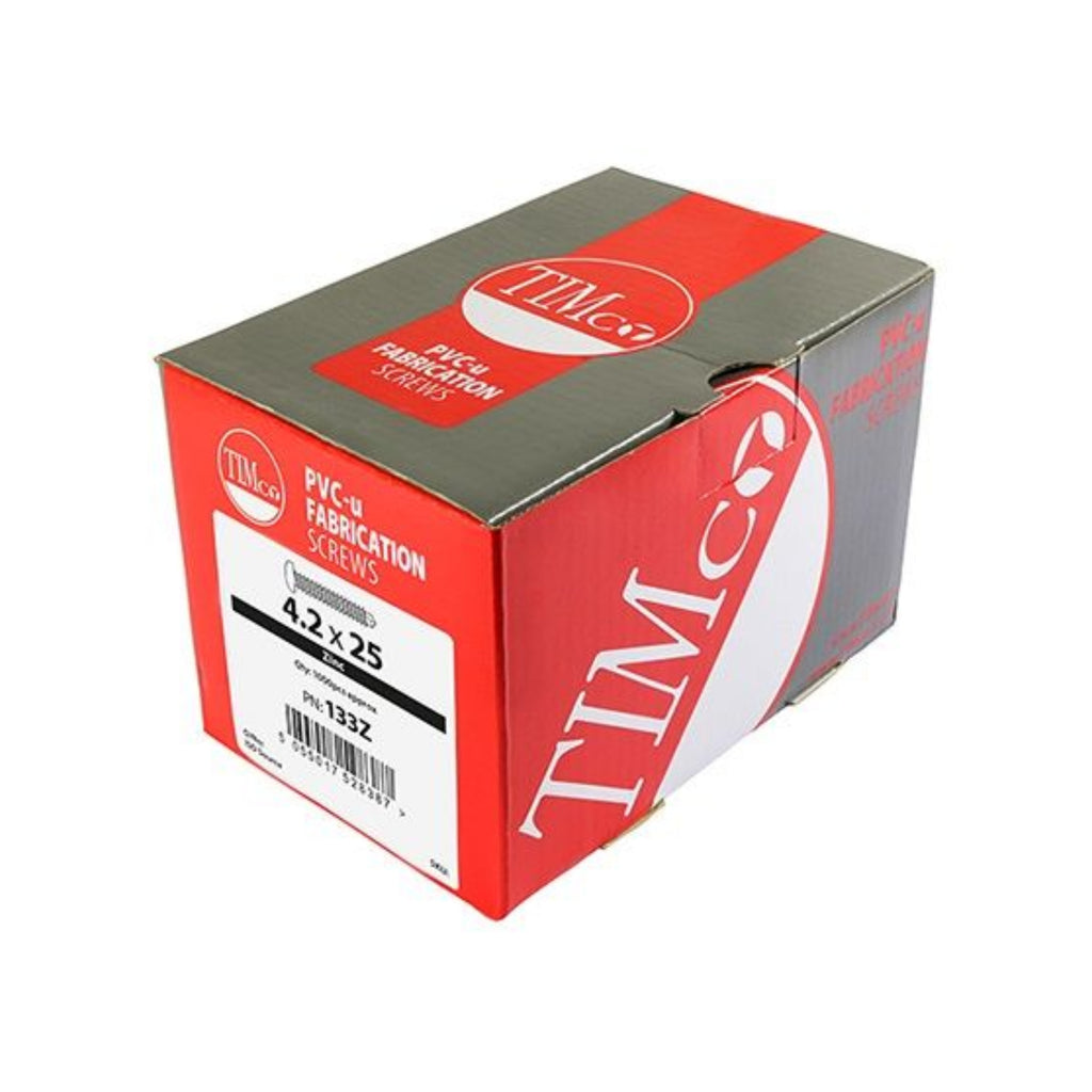 Pan Head Self Drilling Screw - ZINC (1000pcs) - Window Fabrication Screws
