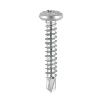 Pan Head Self Drilling Screw - ZINC (1000pcs) - Window Fabrication Screws