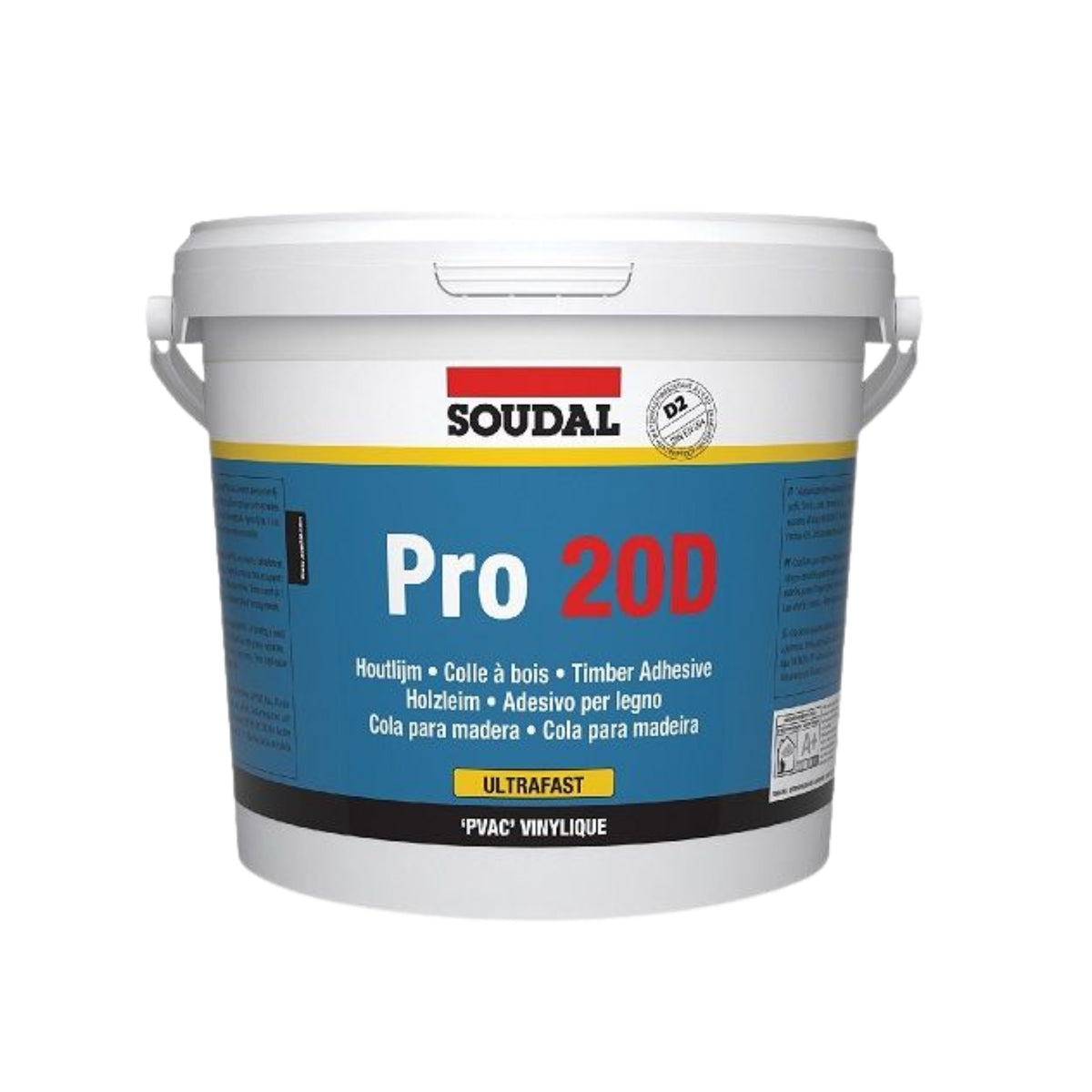 SOUDAL Pro 20D PVA Ultrafast Adhesive
