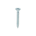 Solo Woodscrew PZ2 Countersunk Zinc 4mm (200)