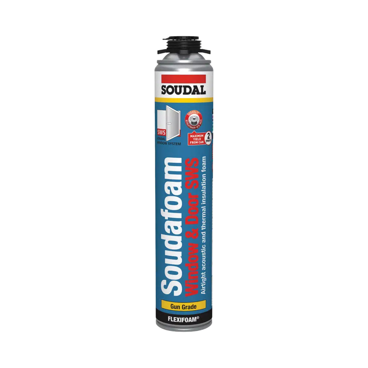 SOUDAL SOUDAFOAM Window & Door SWS Gun Grade 750ml