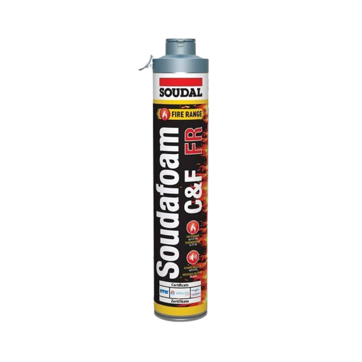 SOUDAL FR Fire Rated Foam Click & Fix 750ml
