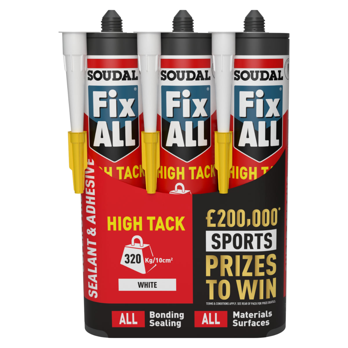 Fix ALL Promo triple pack-Fix All High Tack White