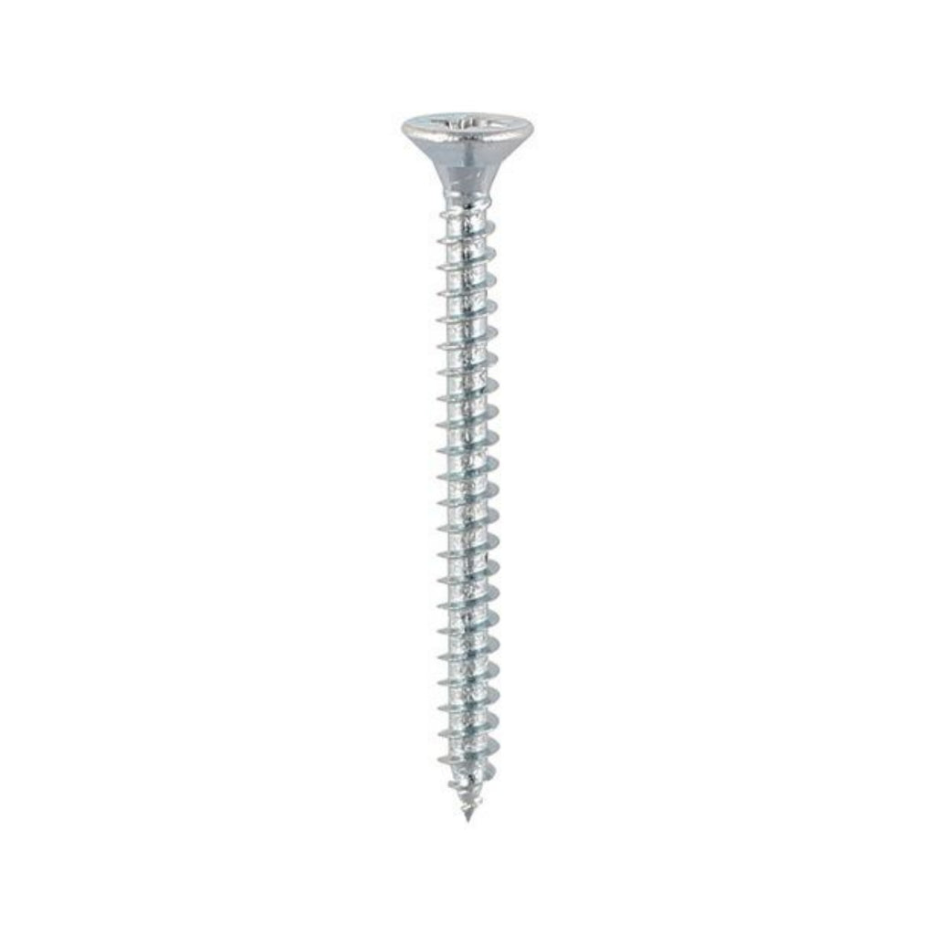 Solo Woodscrew PZ3 Countersunk Zinc 6mm (200)