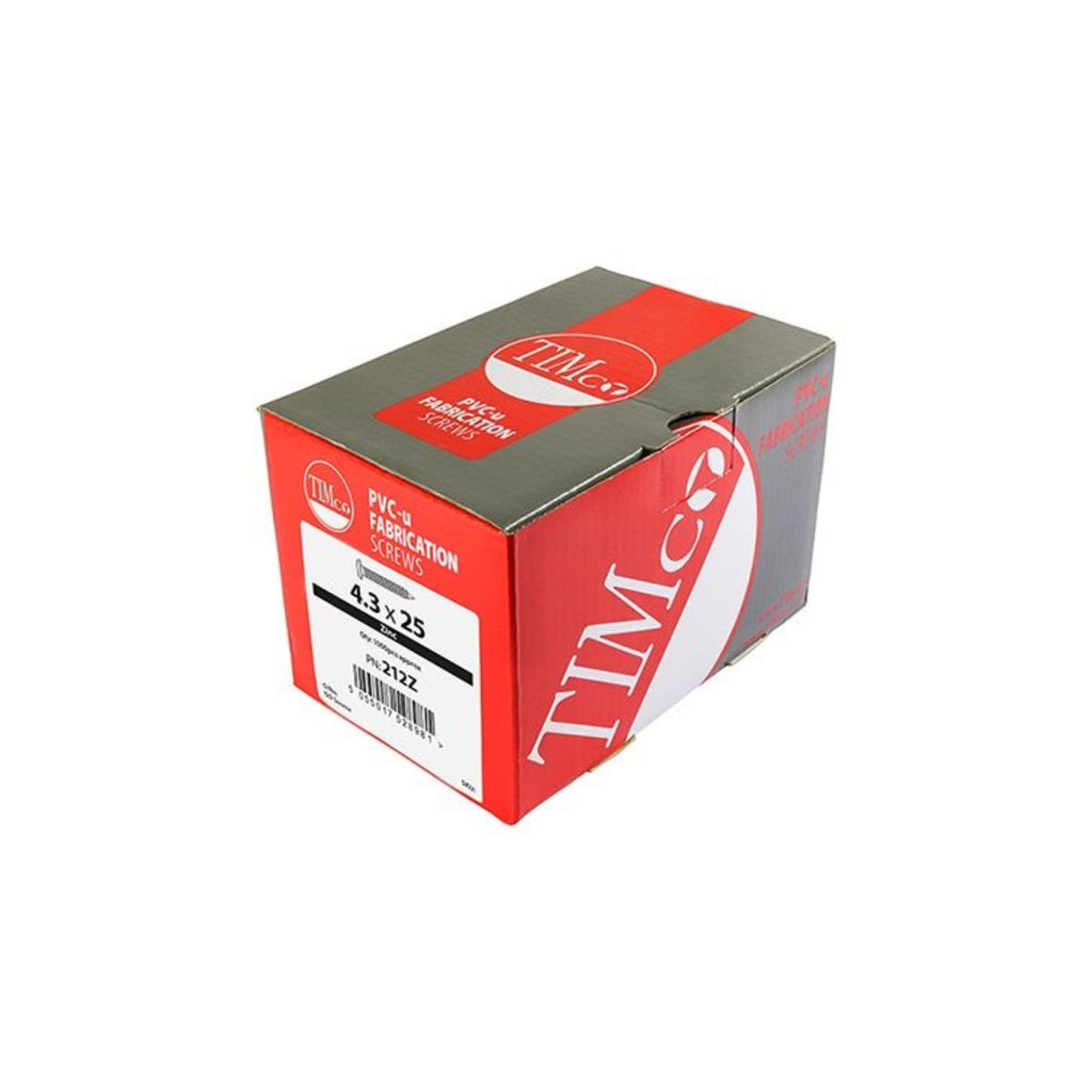 UPVC Friction Stay Screws 4.3mm Single Deep (1000)