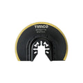 Wood/Metal Radial Multi Tool Blade 87mm, Titanium Coated