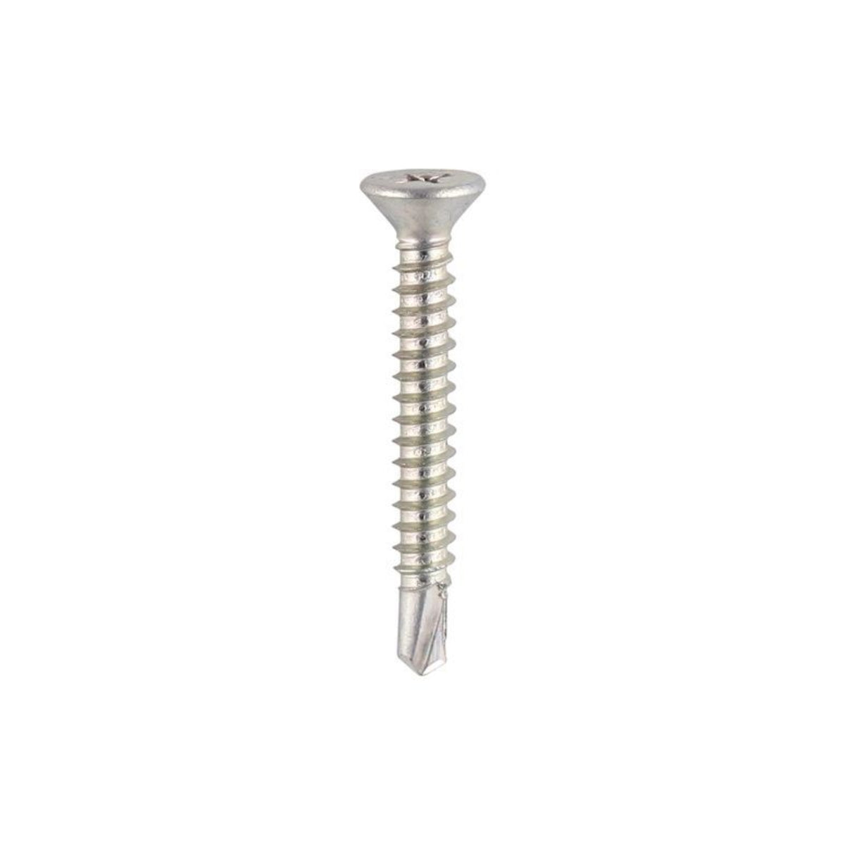 Self Drilling Screws 4.8mm Countersunk Zinc (500)
