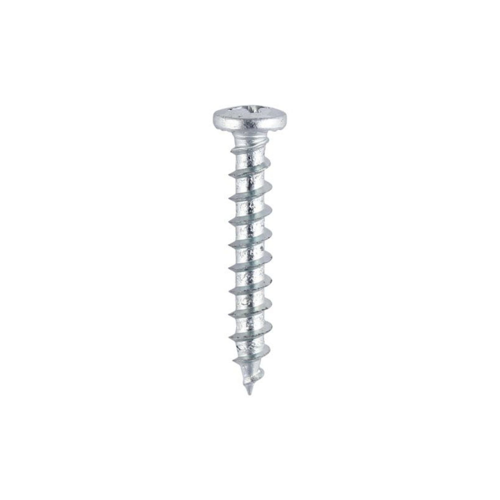 UPVC Friction Stay Shallow Pan Screws 4.8mm Zinc (1000)