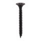 Drywall Screw PH2 Fine Thread Black -Metal Stud Work 1000 PCS