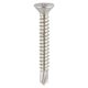 Self Drilling Screw Countersunk Zinc (500pcs) - Window Fabrication Screws